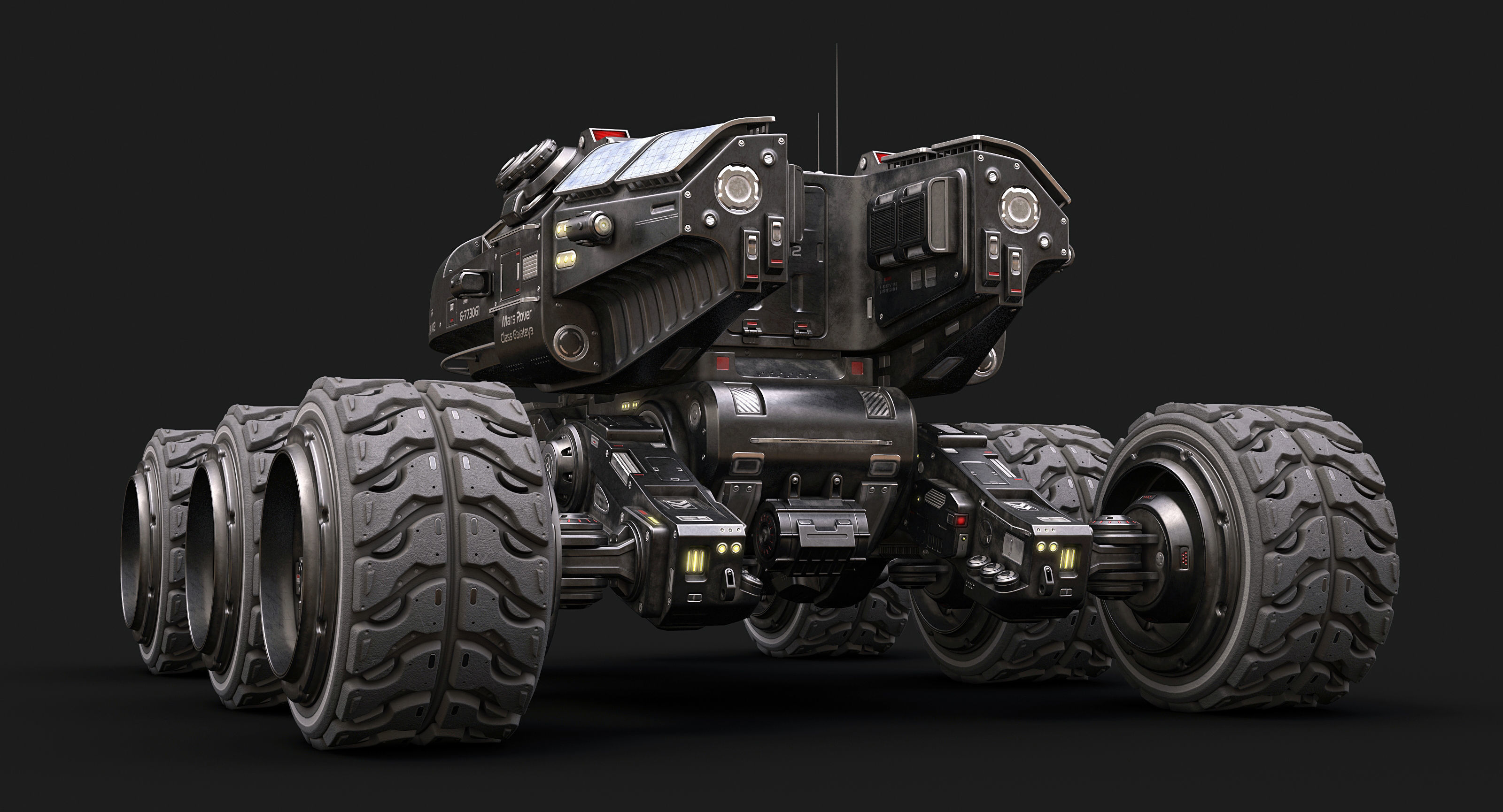 Mars Rover 3D model_5
