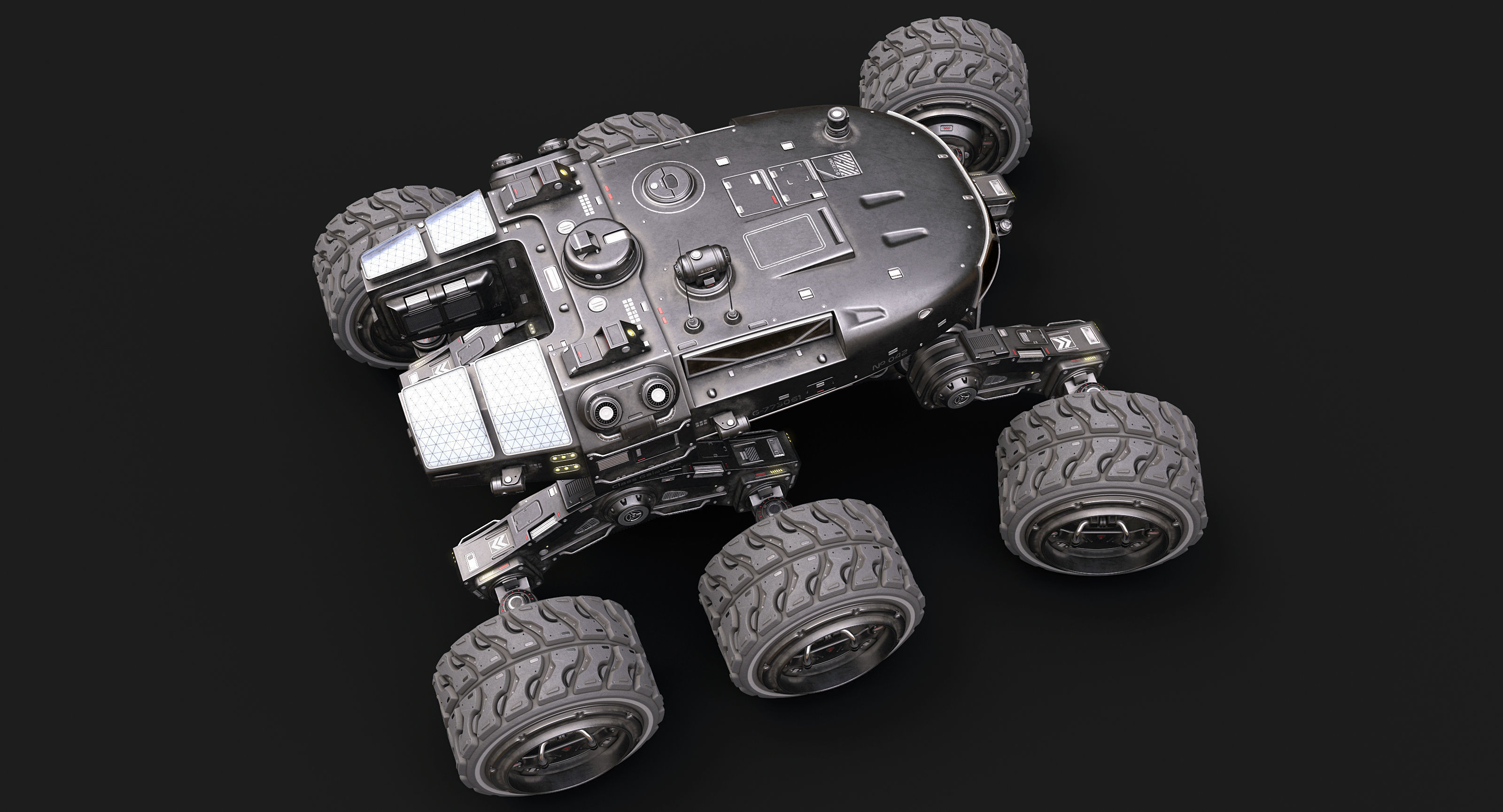 Mars Rover 3D model_7