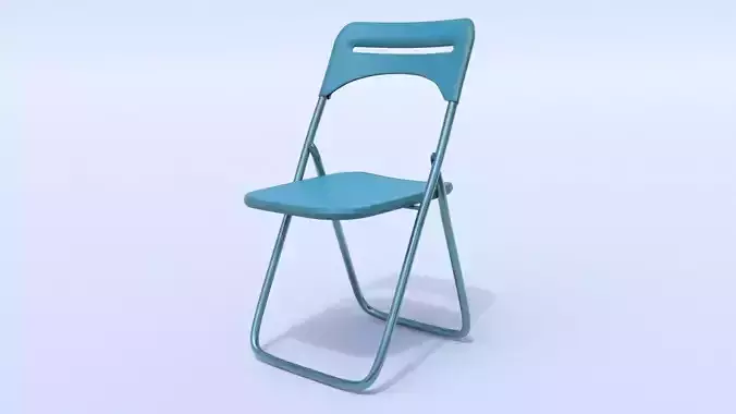 IKEA NISSE Blue Basic Kitchen Chair