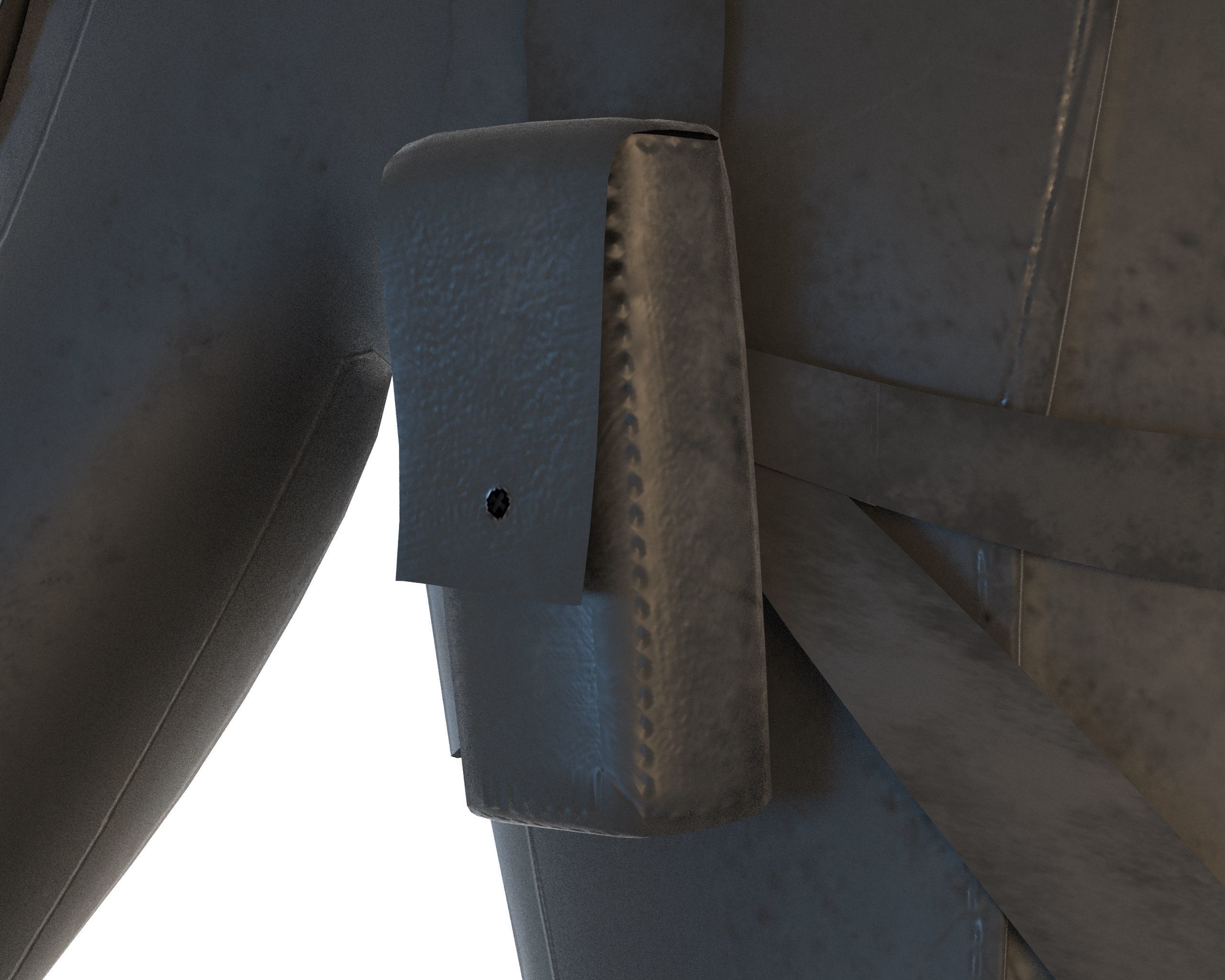 Steampunk Character Low-poly 3D model_18