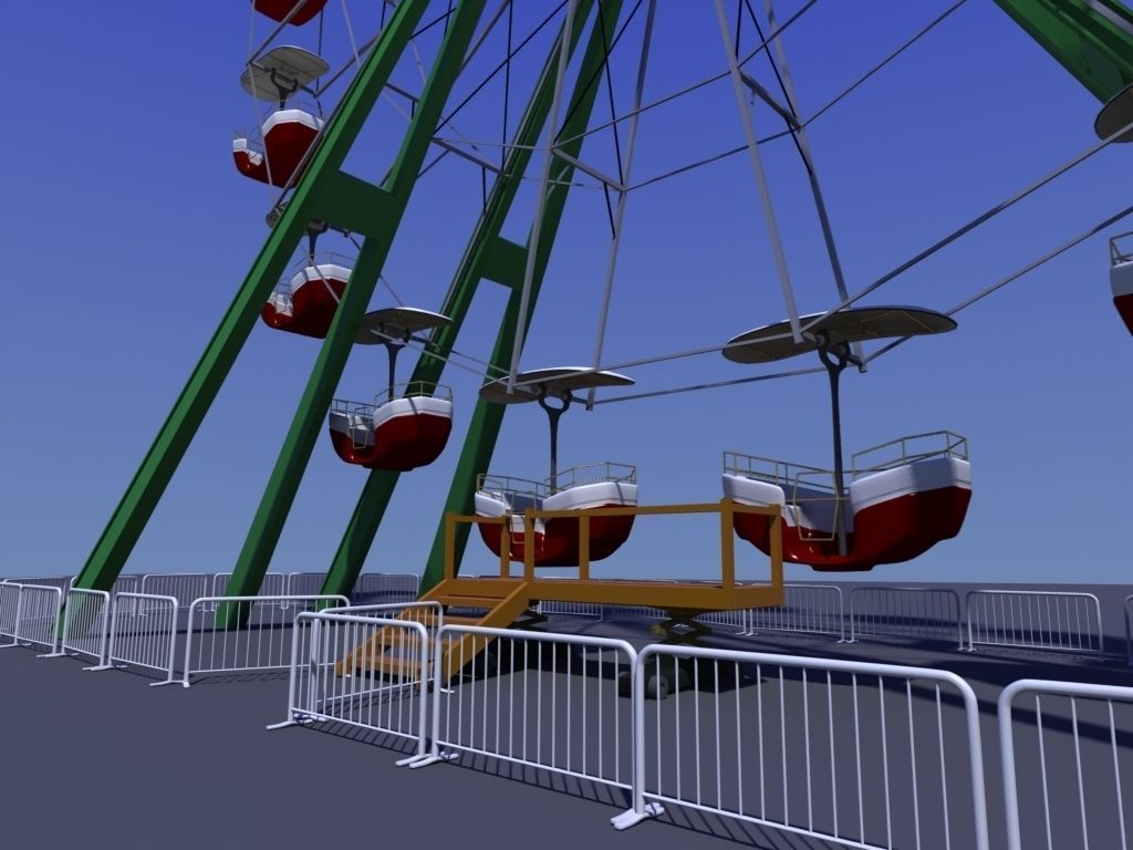 Ferris Wheel 3D model_1