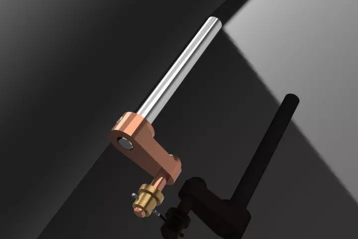 Crankshaft metal tool Free 3D model