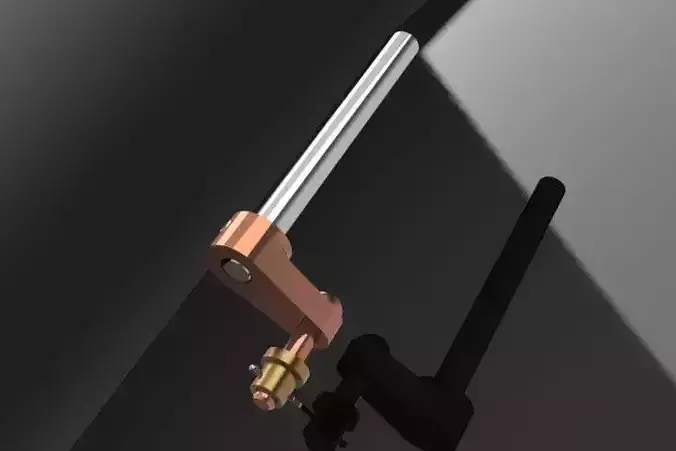 Crankshaft metal tool Free 3D model