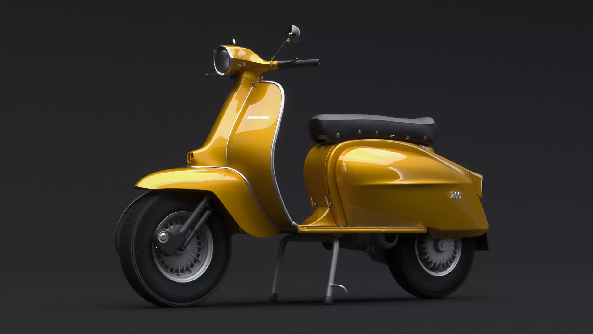 Lambretta Jet 200 3D model_0