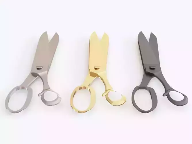 Scissors three pairs of