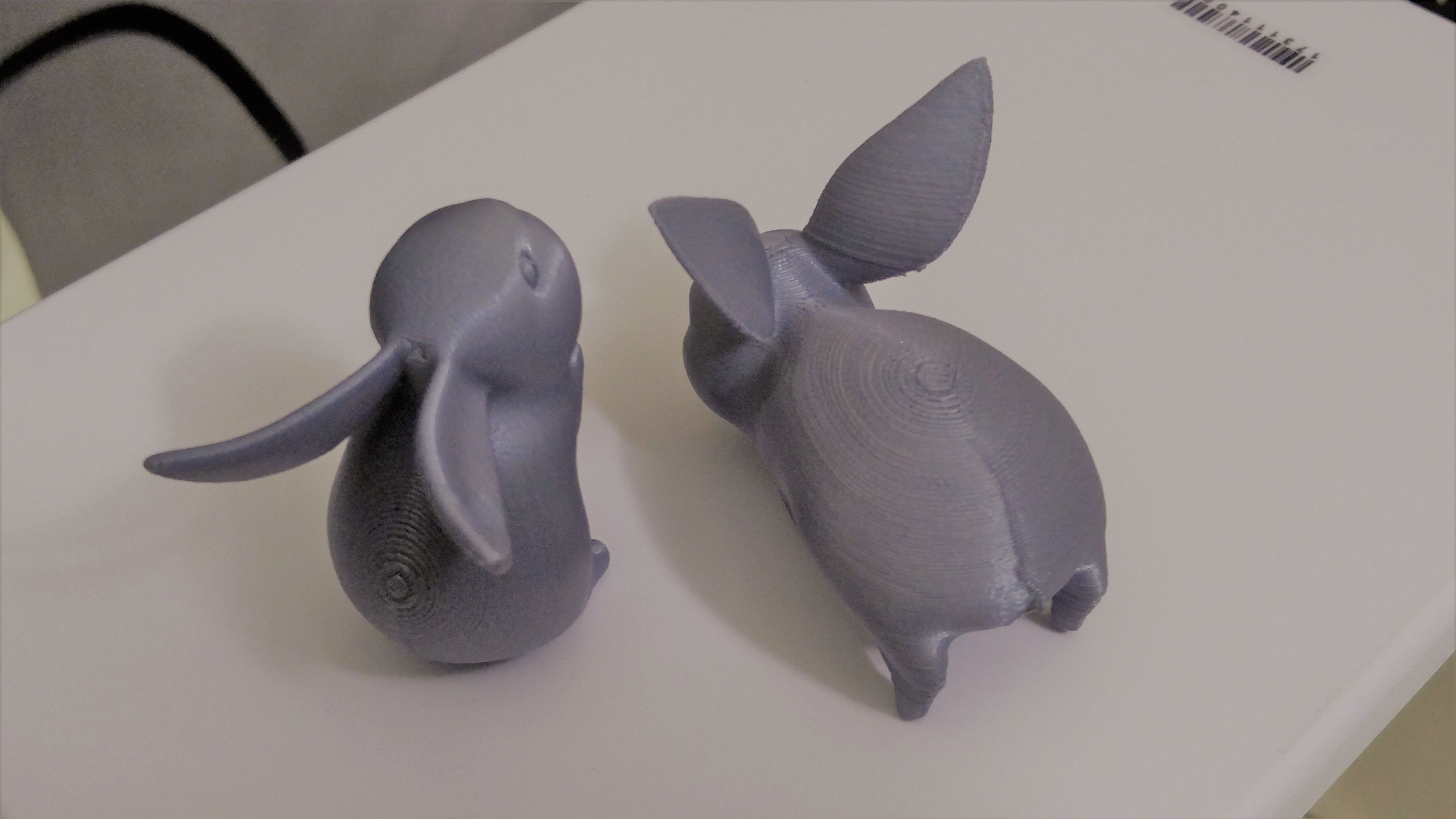 Baby Rabbit - Little Baguette 3D print model_8