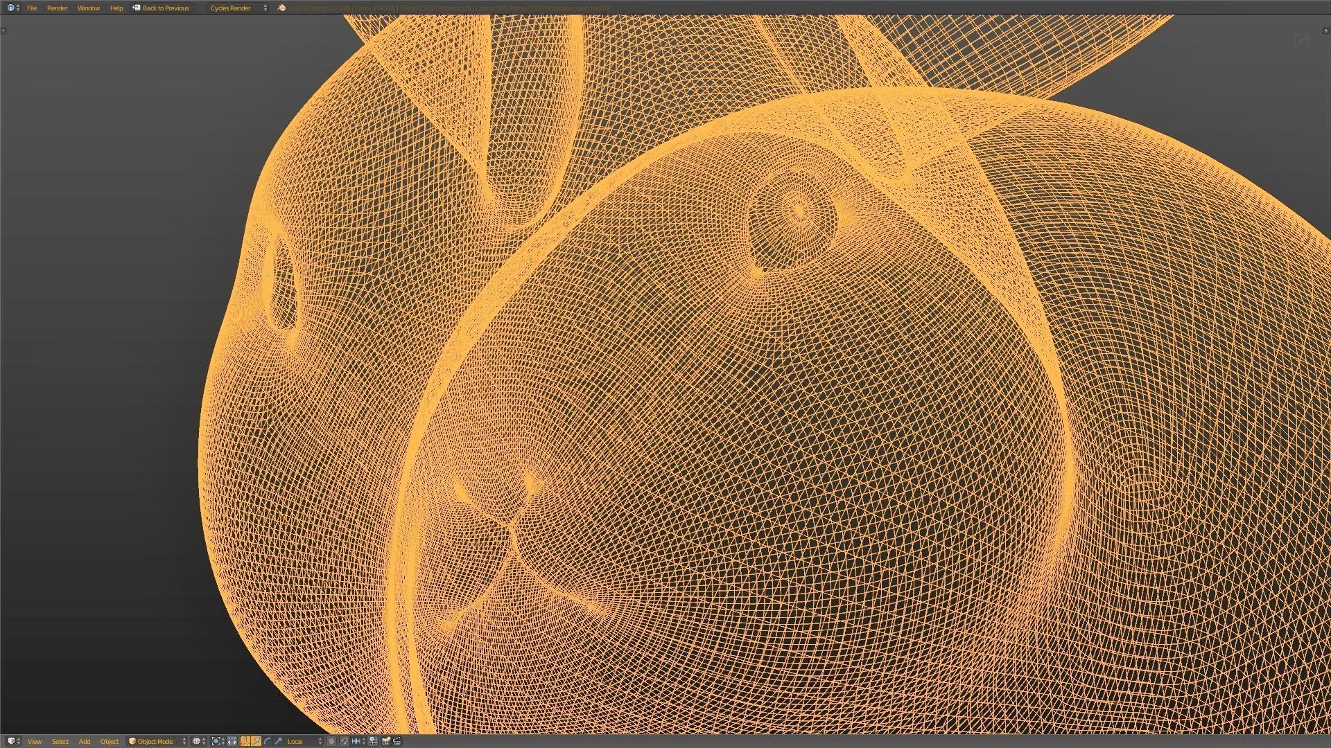 Baby Rabbit - Little Baguette 3D print model_6