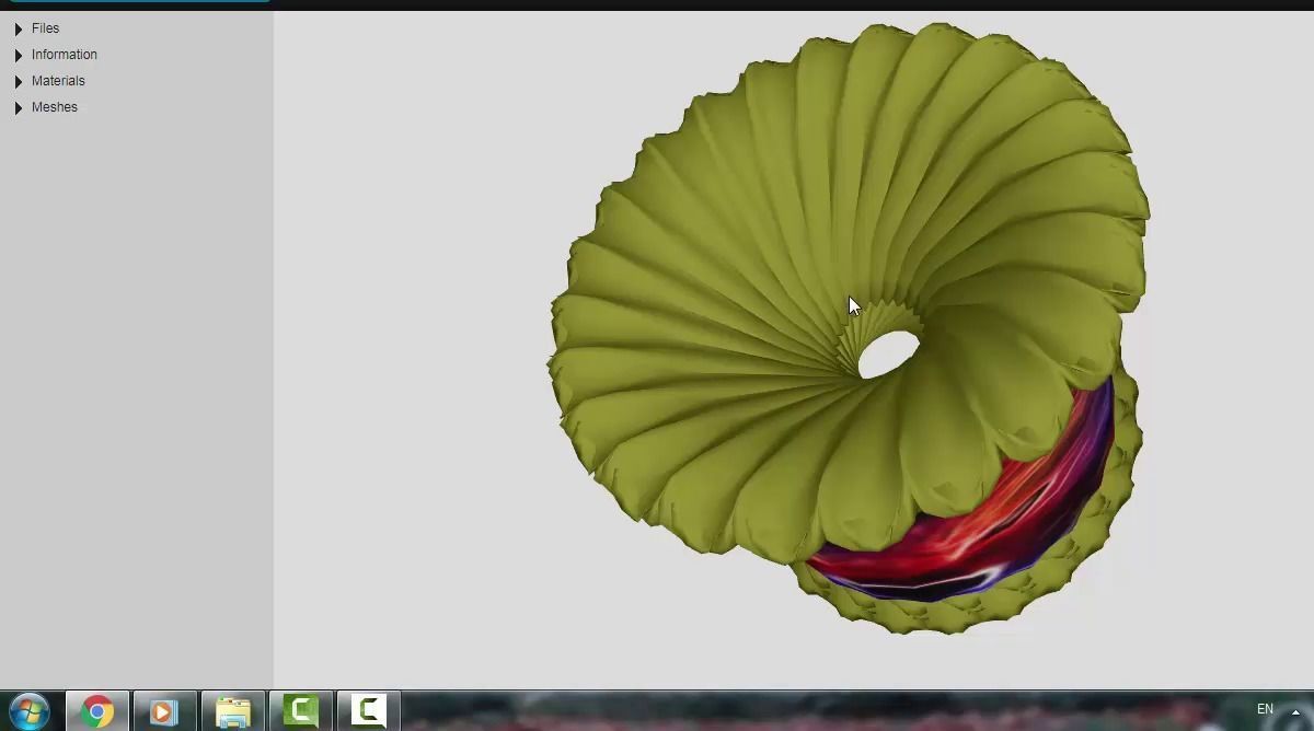 home decor piece  3D model_2