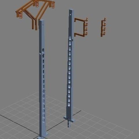 Electric transformation station Modelisme HO 3D print model_2