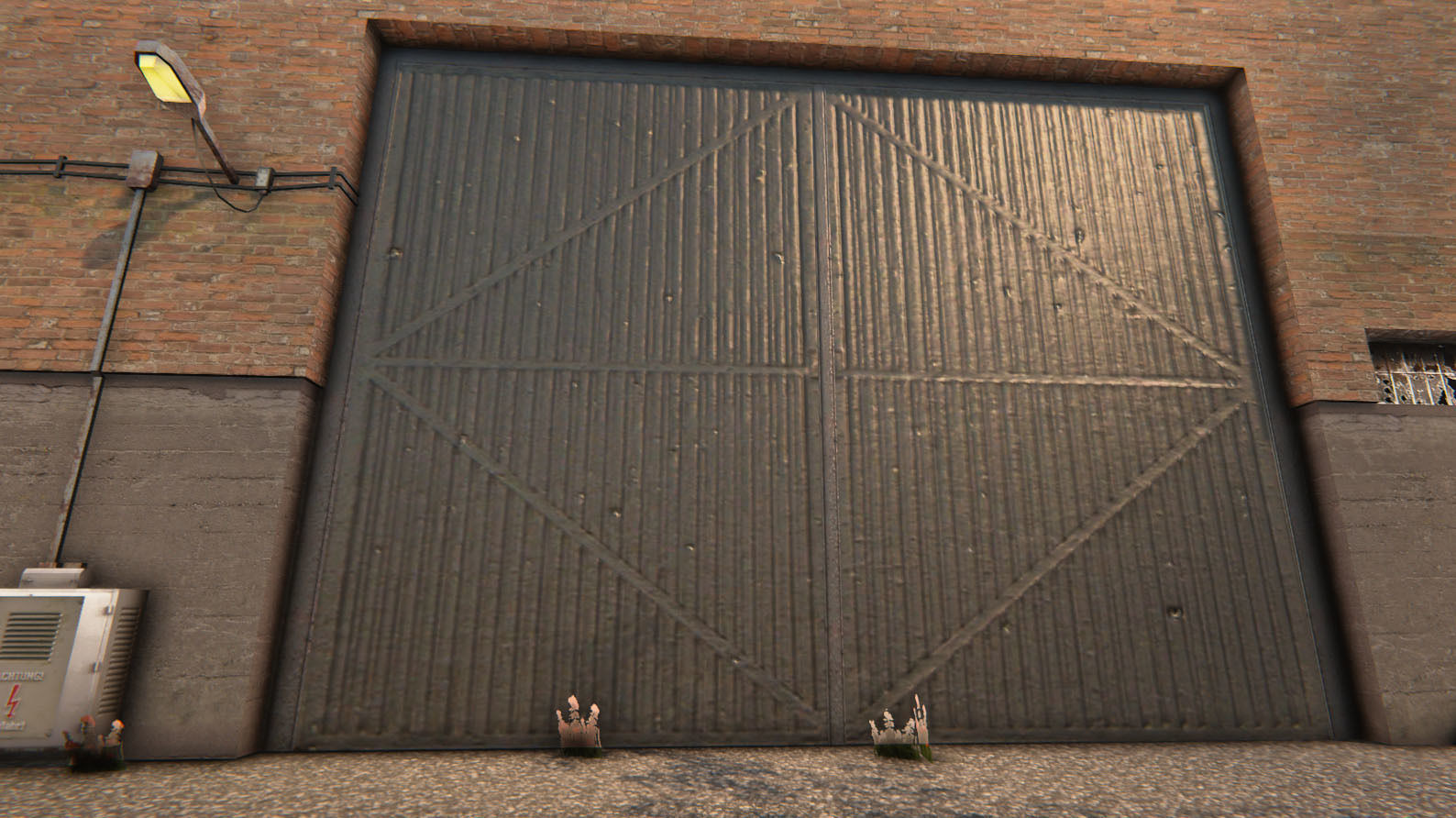 Industrial Building 6 Low-poly 3D model_11