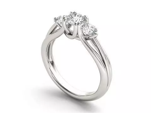 Engagement ring - 78 3D print model_0