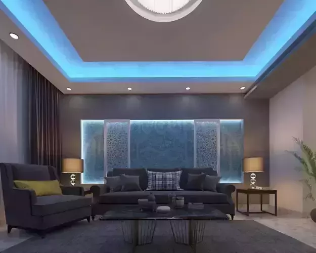 Modern Islamic living area