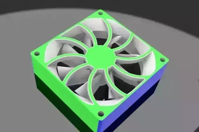 Cooler computer cooling fan