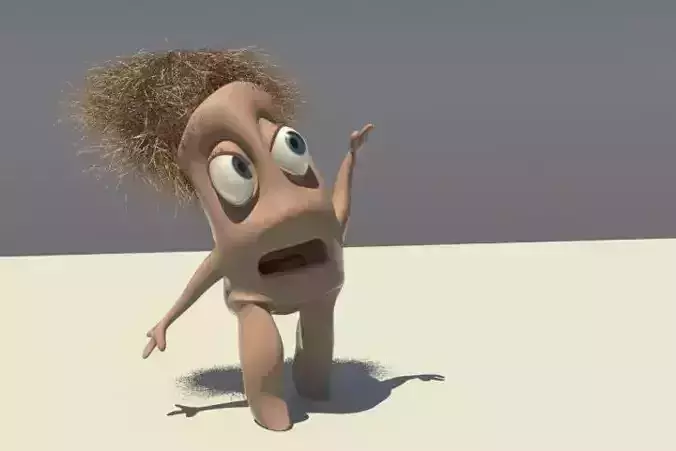 Basic Character Rig for modo 3D model