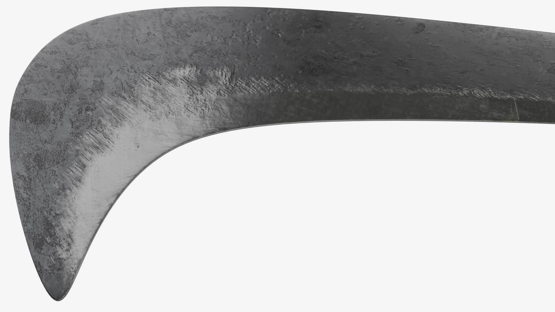 Koyta Sickle Low-poly 3D model_7