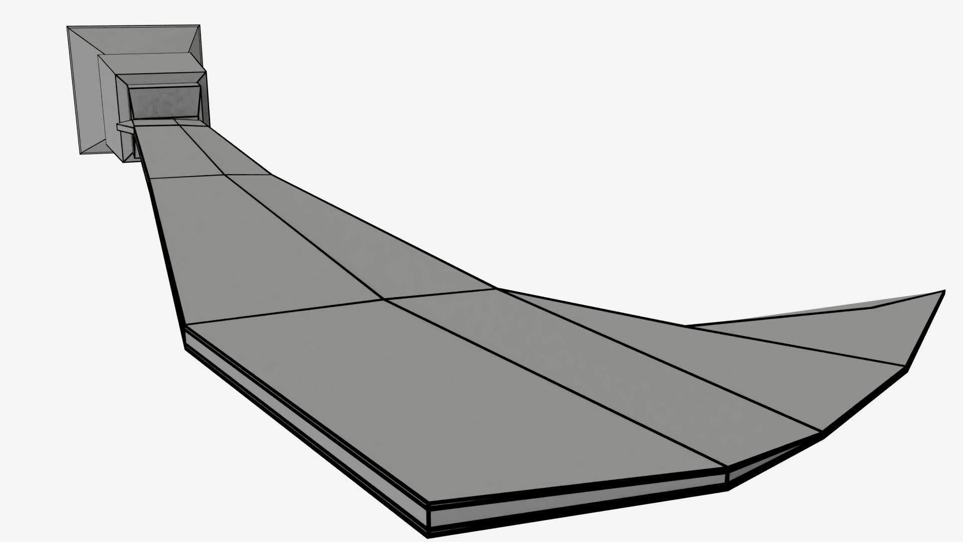 Koyta Sickle Low-poly 3D model_9