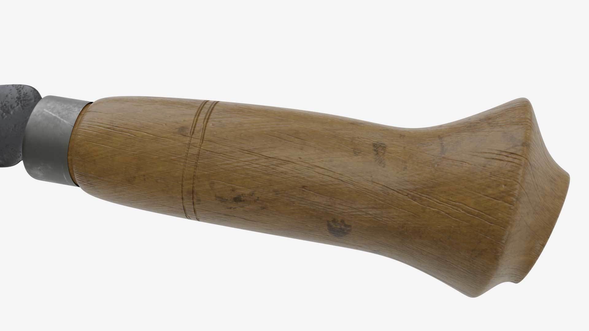 Koyta Sickle Low-poly 3D model_6