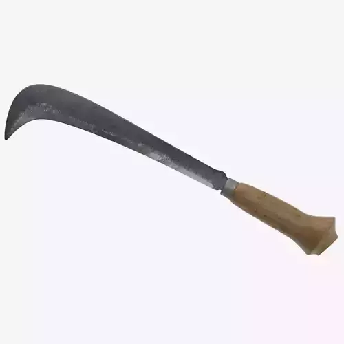 Koyta Sickle Low-poly 3D model