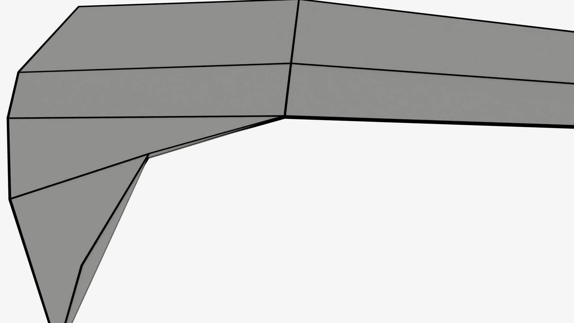 Koyta Sickle Low-poly 3D model_14