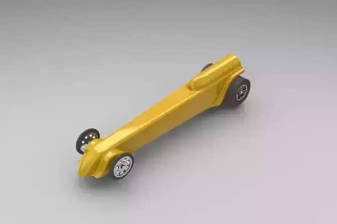 Dragster toy car
