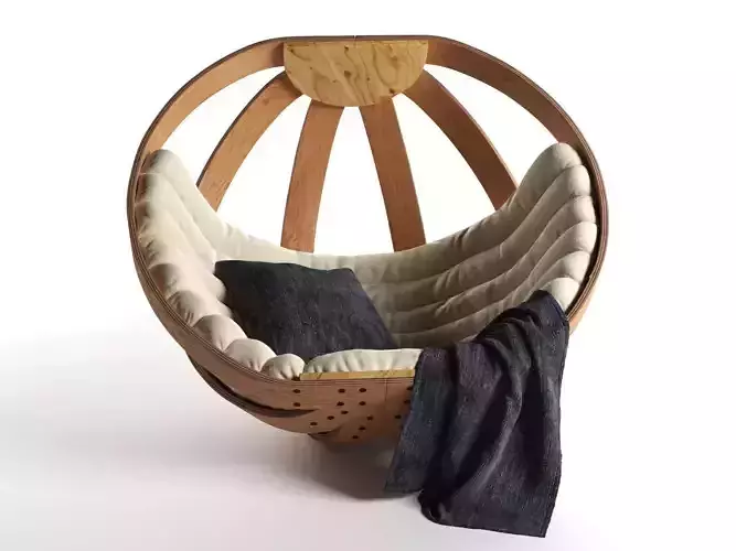 Cradle Rocking Chair