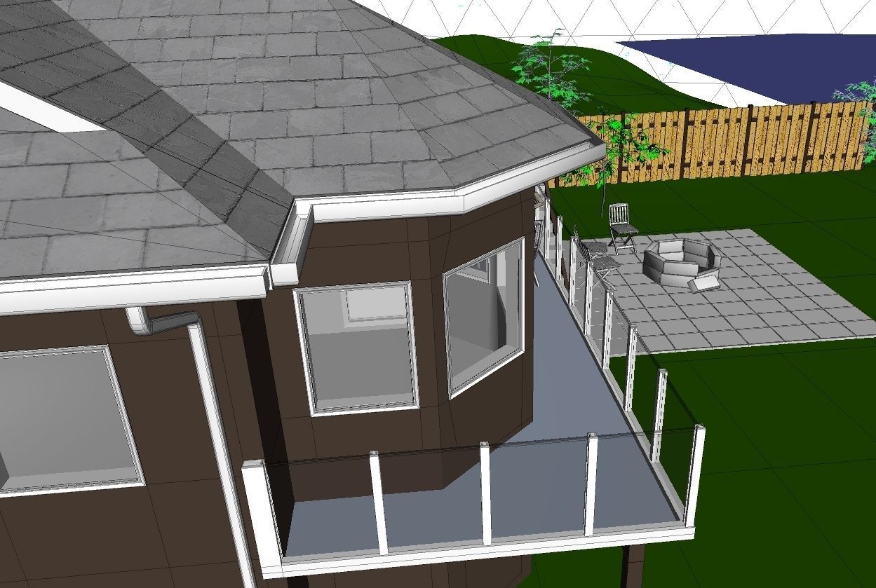 Home with Walkout Basement 3D model_10