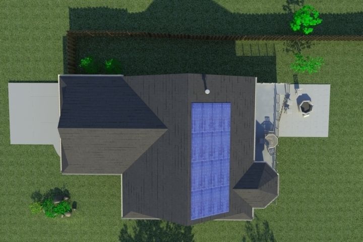 Home with Walkout Basement 3D model_7