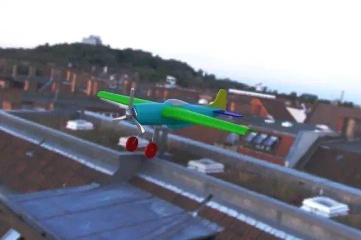 Airplane P51 Free 3D model