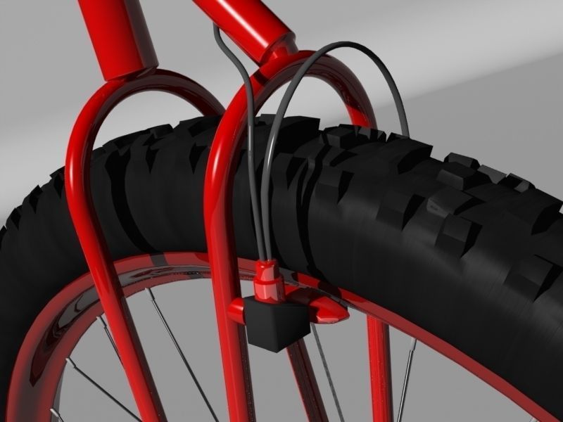 Mountain Unicycle 3D model_2