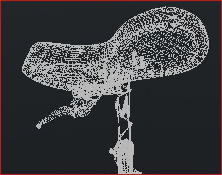 Mountain Unicycle 3D model_7