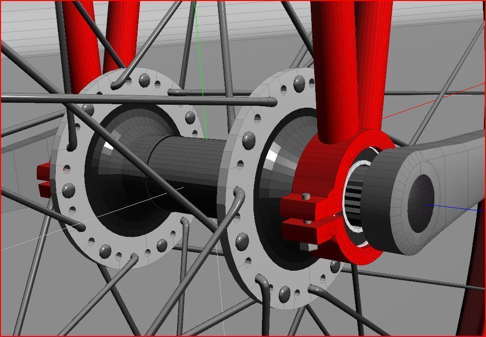 Mountain Unicycle 3D model_6