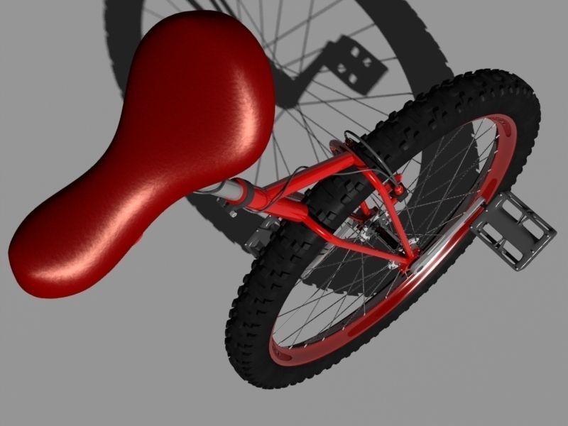 Mountain Unicycle 3D model_3