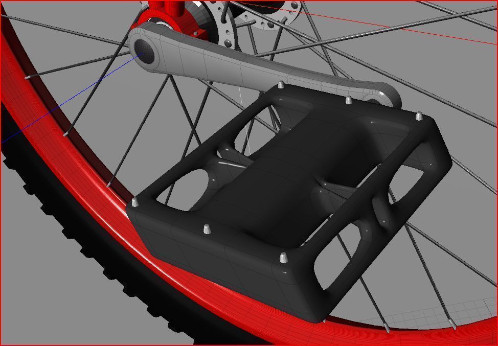 Mountain Unicycle 3D model_9