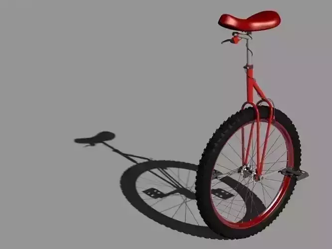 Mountain Unicycle 3D model