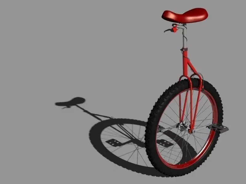 Mountain Unicycle 3D model_0