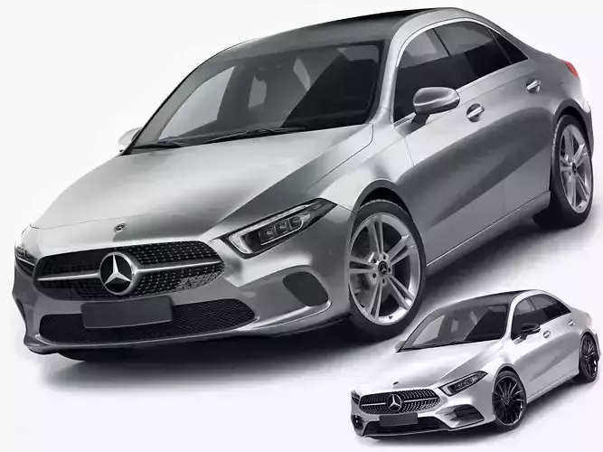 Mercedes A-class sedan 2 versions