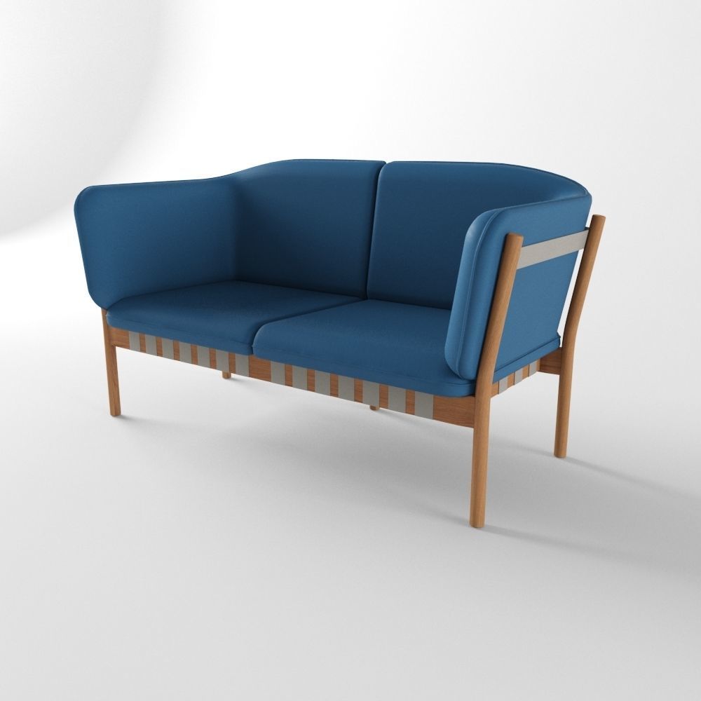Dowel Two Seater 3D model_3