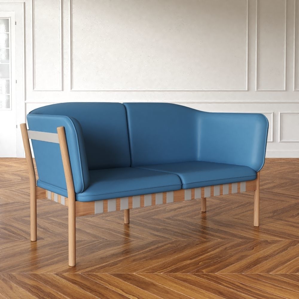 Dowel Two Seater 3D model_1