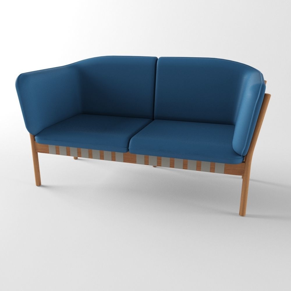 Dowel Two Seater 3D model_2