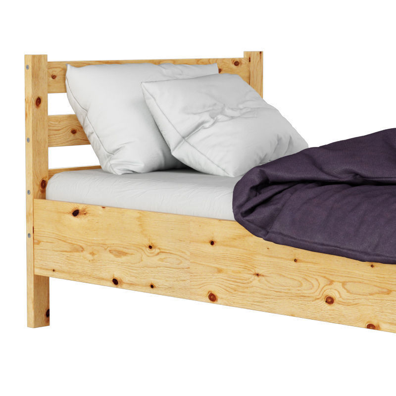 Bed Karelia HOFF 3D model_1