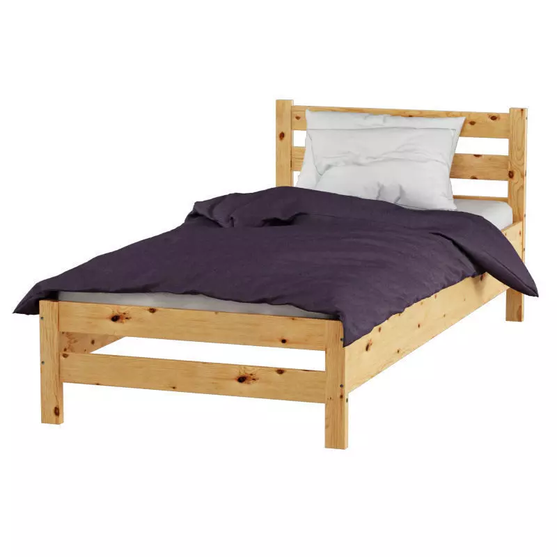 Bed Karelia HOFF 3D model_0