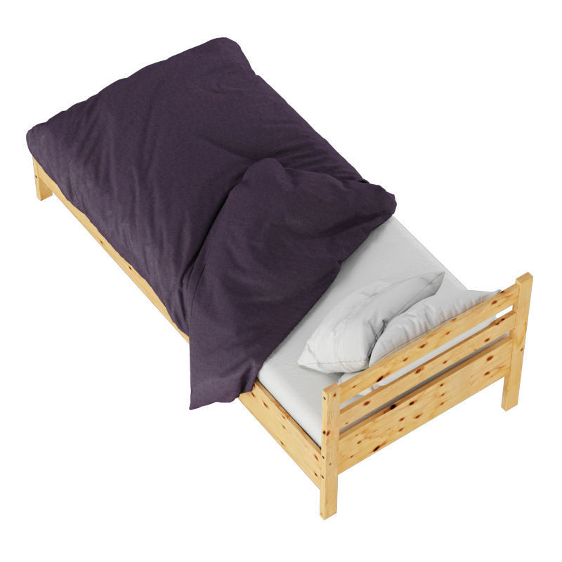 Bed Karelia HOFF 3D model_3