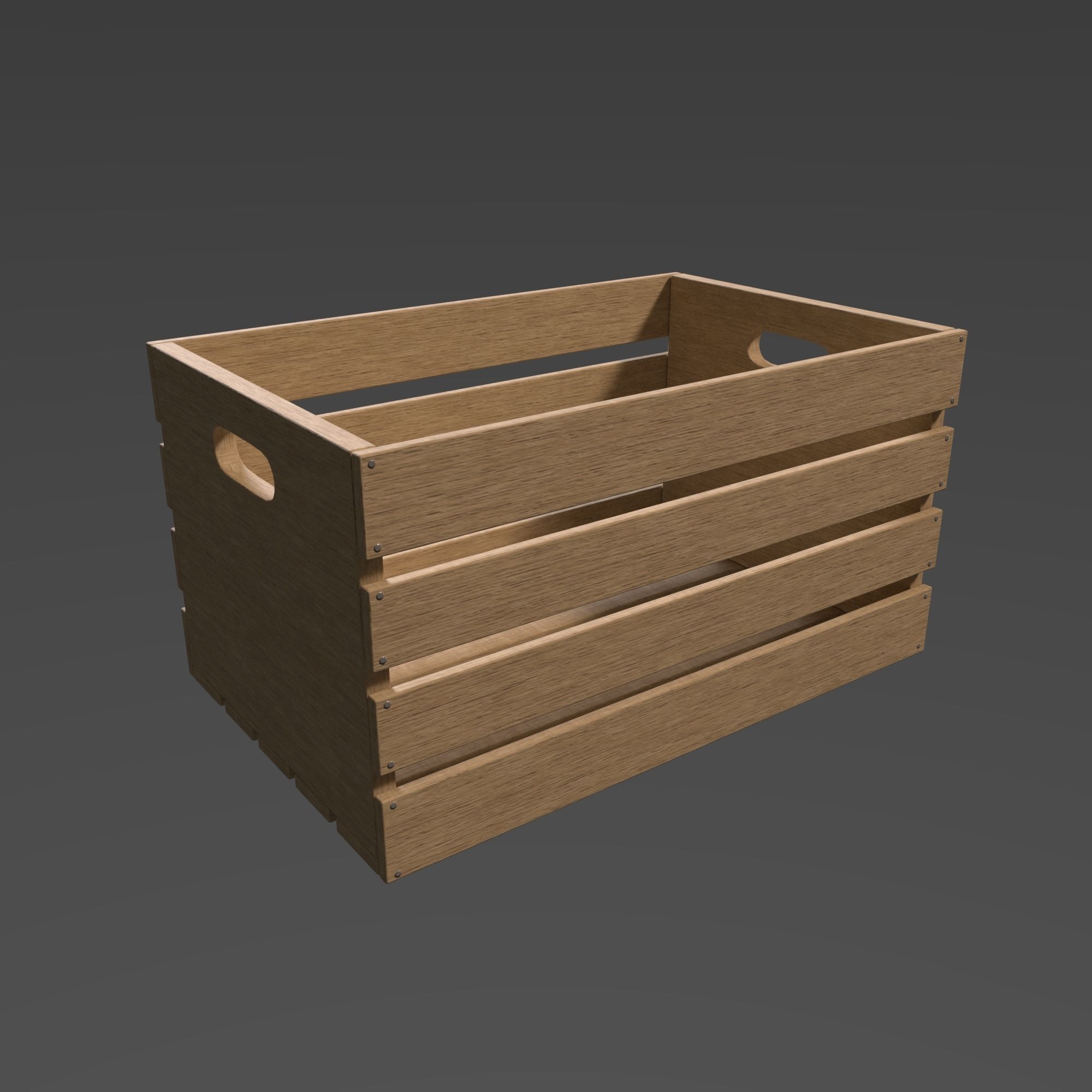 Crates Pack Low-poly 3D model_14