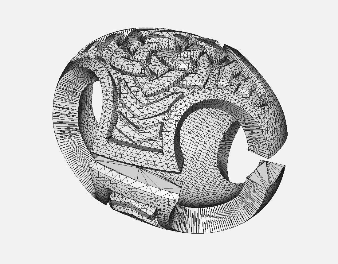 Chain Link 139 3D print model_5
