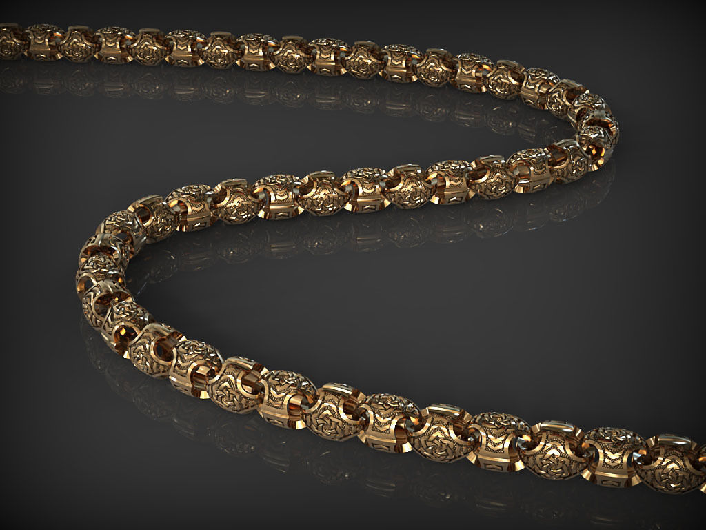 Chain Link 139 3D print model_1