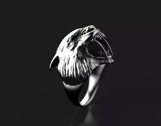 Sabertooth Tiger Ring