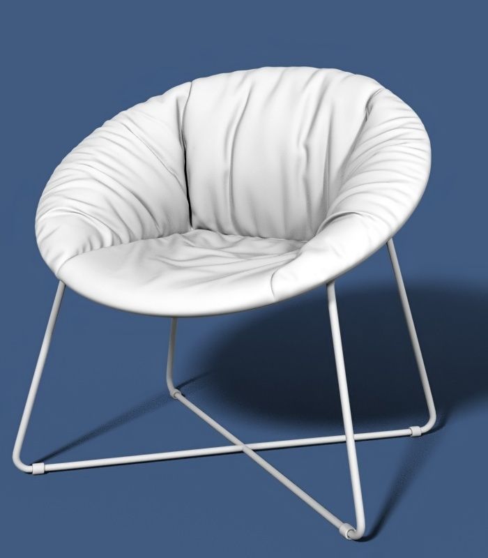 Chair 01 3D model_5