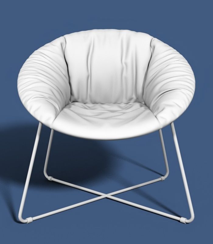Chair 01 3D model_4