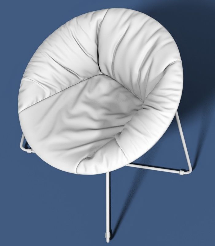 Chair 01 3D model_8