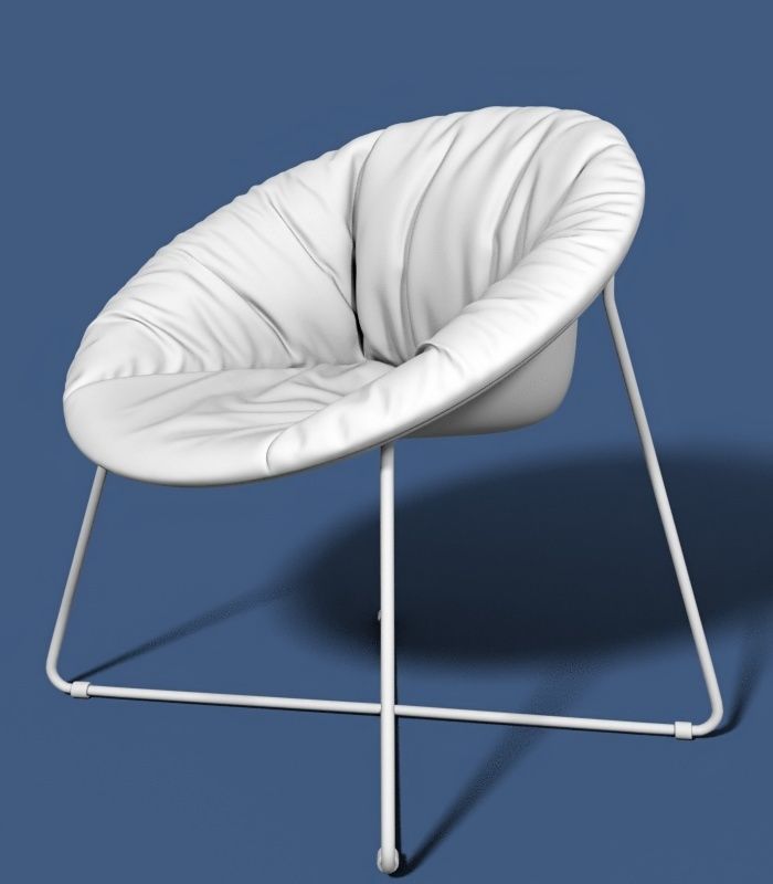 Chair 01 3D model_6